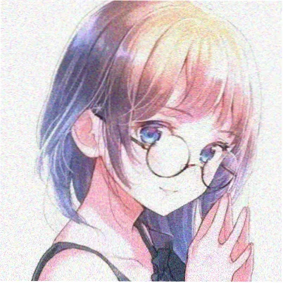 潮汐会夜航员澜九的头像，靛蓝色调